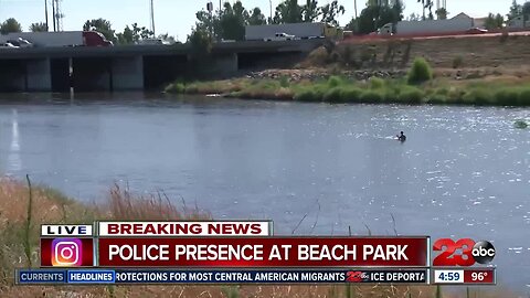 Police Presence at Beach Park