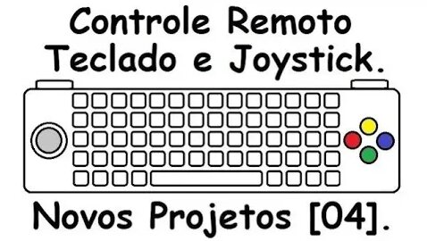 Controle Remoto 'Teclado e Controle de VídeoGame'.