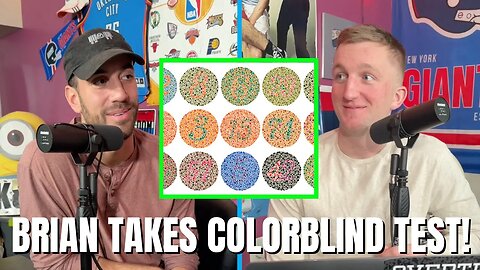 TAKING A COLOR BLIND TEST! 😳