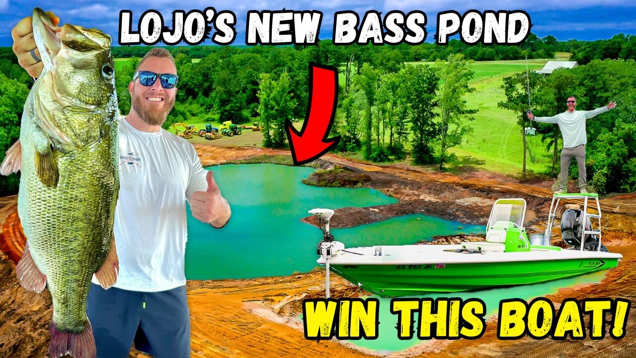 Exclusive BTS Look at LOJO's pond build.