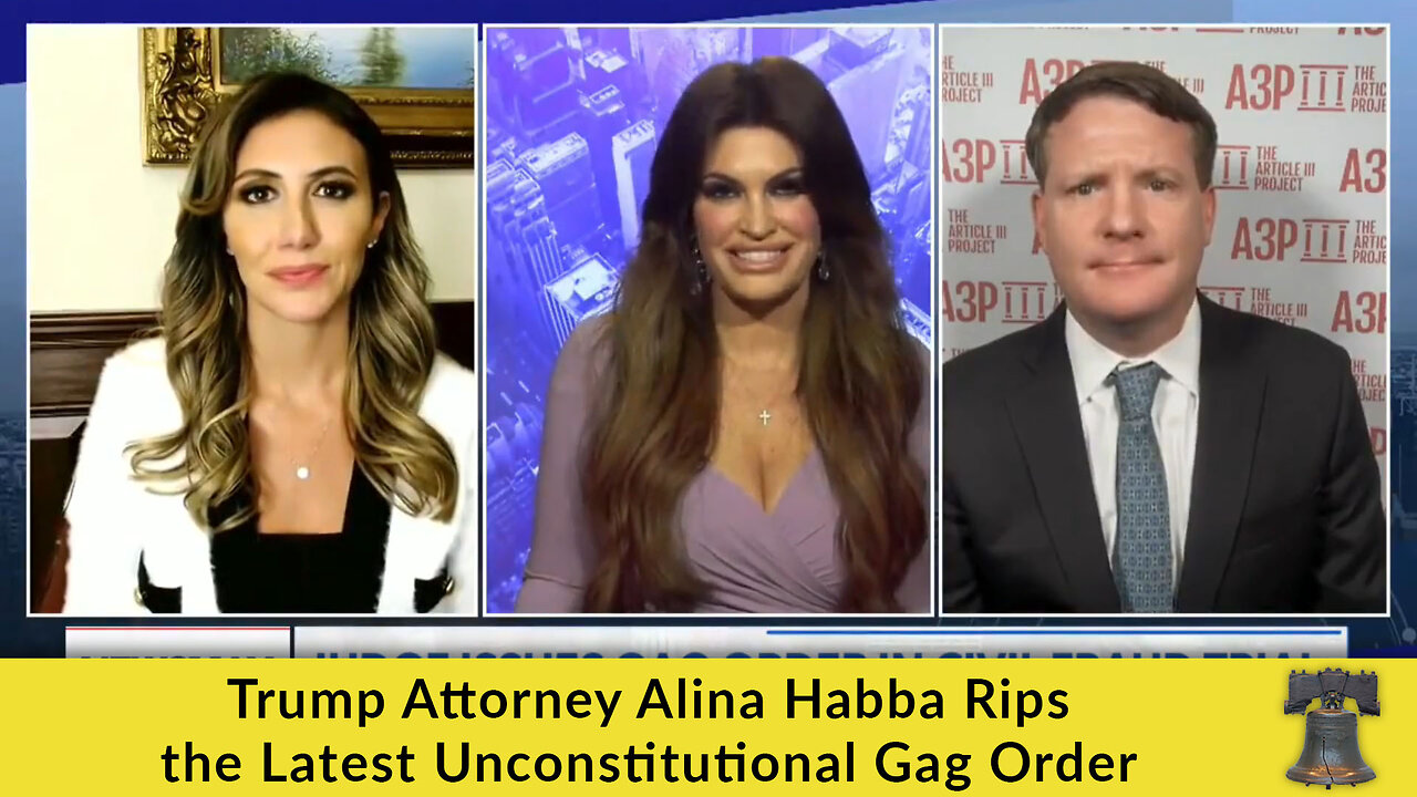 Trump Attorney Alina Habba Rips the Latest Unconstitutional Gag Order