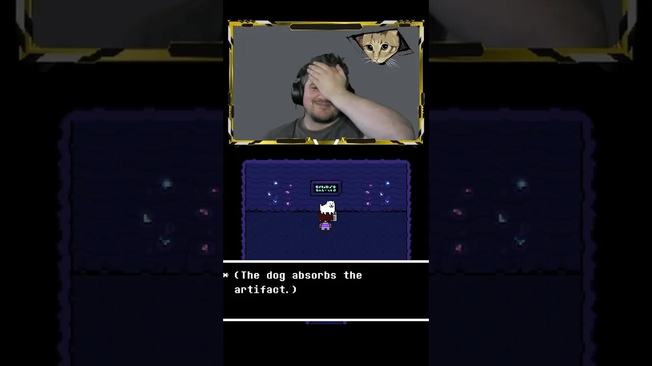 I can't believe you've done this #undertale #firstplaythrough #annoyingdog #legendaryartefact #sans