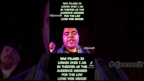 Filmed @ Lorain Ohio Palace Theater IM the audience member LowLives6 #djonoedit #zinabtehratolodel
