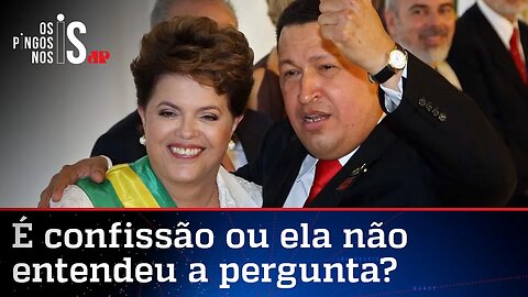 Dilma Rousseff confessa que chavismo é mau exemplo