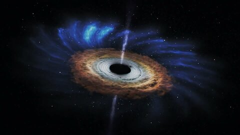 MASSIVE BLACK HOLE SHREDS PASSING STAR