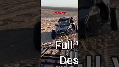 New rzr is smashed at Glamis #crash #smashed #rzr #sxs #utv