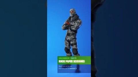 Fortnite Rock Paper Scissors Emote