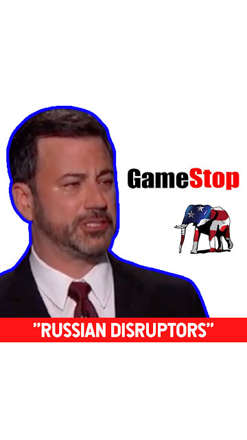 Jimmy Kimmel Calls People Who Invested in GameStop "Russian Disruptors"