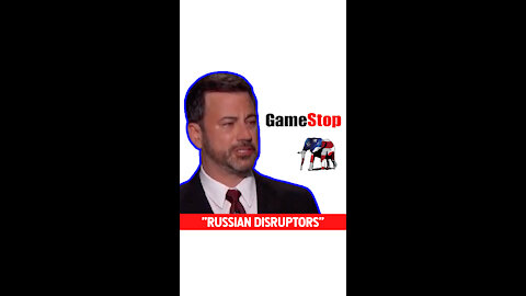 Jimmy Kimmel Calls People Who Invested in GameStop "Russian Disruptors"