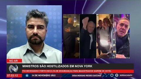 Ministros são hostilizados em Nova York