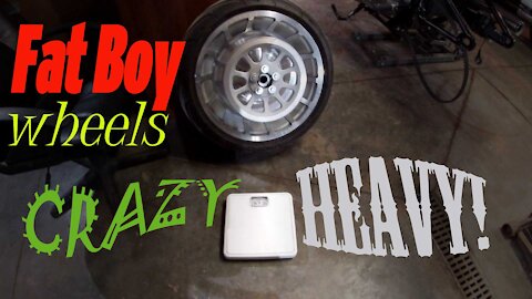 2019 Harley Fat Boy 114 wheels removal and teardown - Random Garage