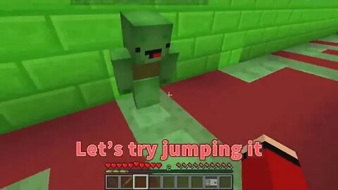 18 %%% Saving Mikey From Slime Prison in Minecraft!