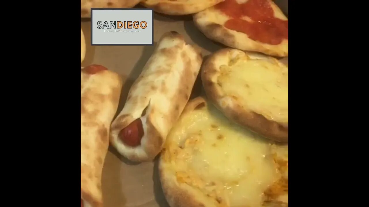 Conteúdo para Redes sociais da San Diego Salvador Pizzaria.