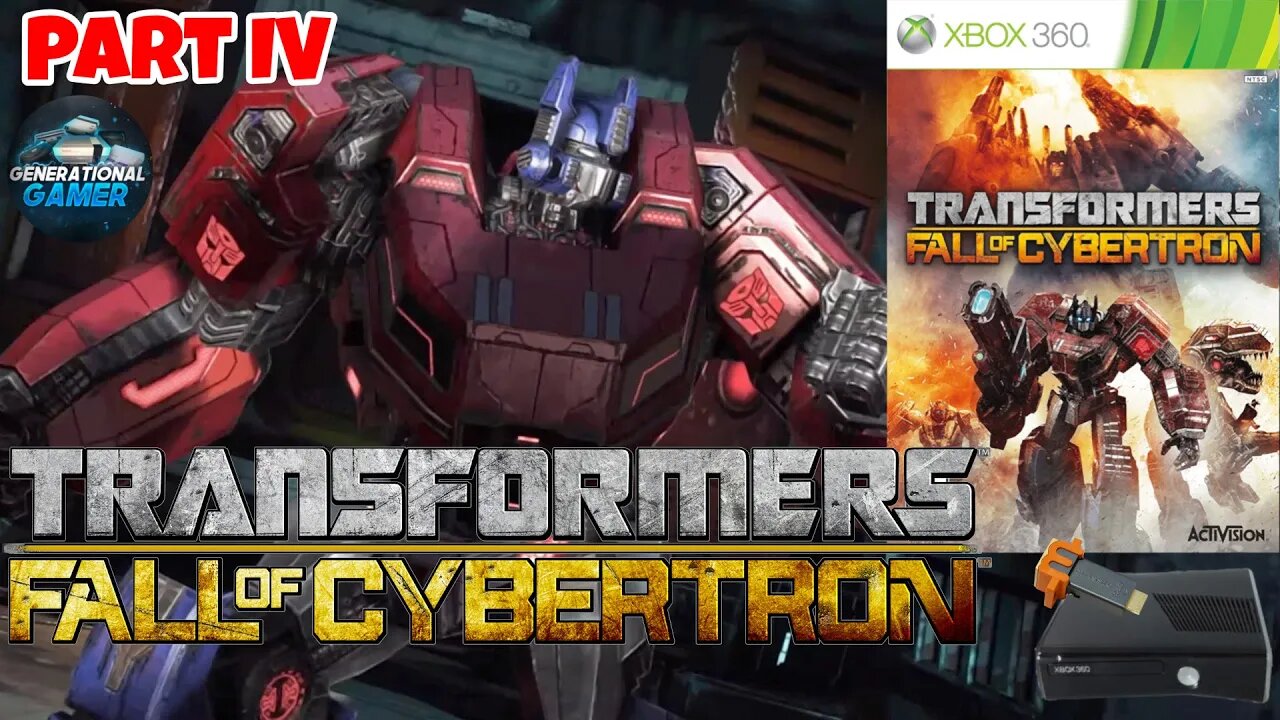 Transformers - Fall of Cybertron on Xbox 360 (with mClassic) - Part IV