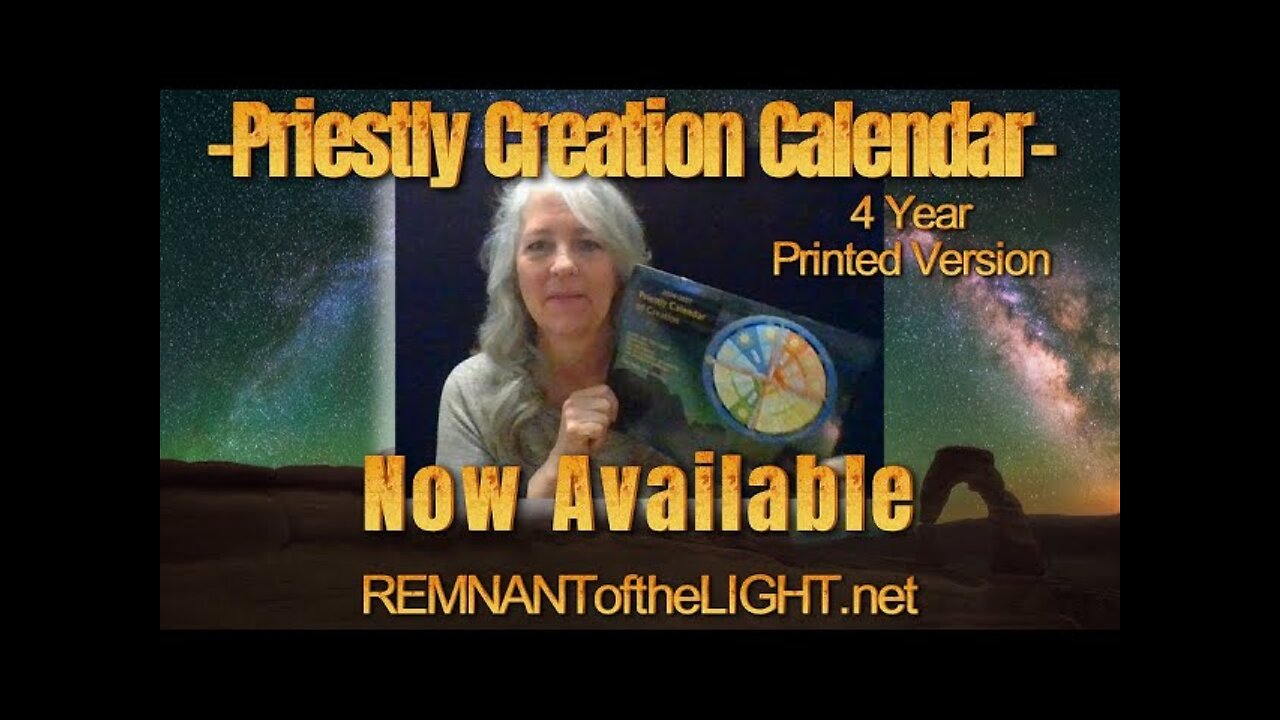 Four Year Creation Calendar Now in Print