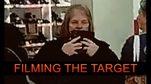 how the tactics change when the target leaves his house to let the target know he's on watch