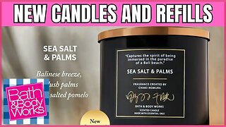 New Candles Today and Wallflower Refills at Bath & Body Works #bathandbodyworks #mothersday