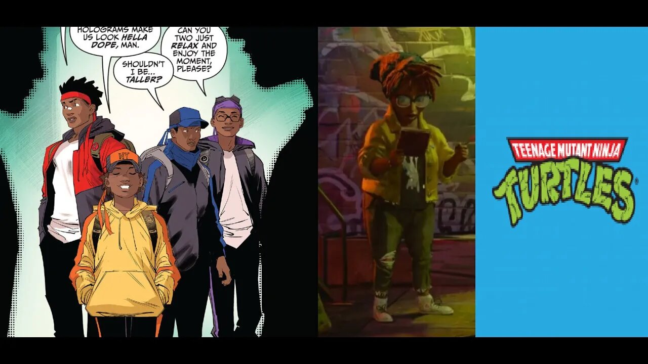 April O'Neil is Black & Teenage Mutant Ninja Turtles are Black, White Saviors & Proud Tokens Rejoice