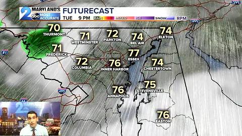 Lower Storm Chances, Warm Temps