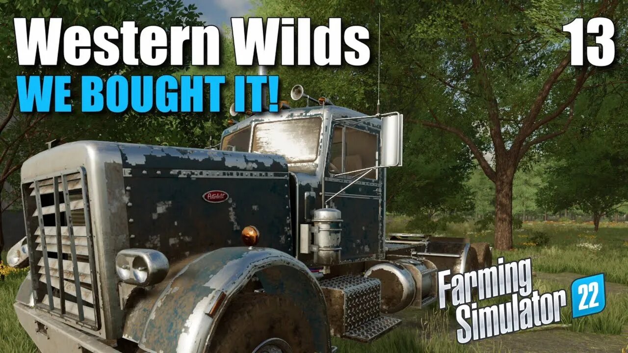 We Buy An Old Truck, Cows, and More!! | Western Wilds #13 | FS22