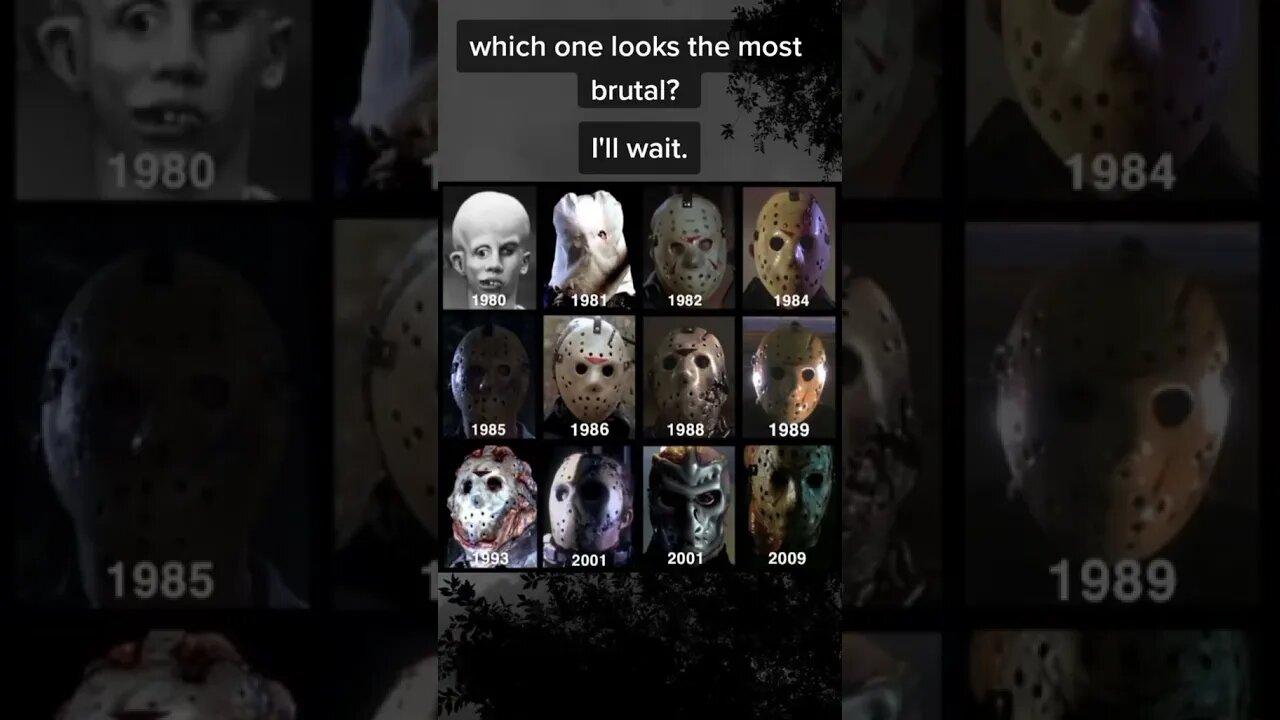 Versions of Jason Voorhees #shorts #february