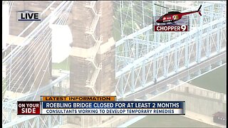 Roebling Bridge closed for at least 2 months