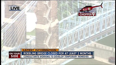 Roebling Bridge closed for at least 2 months