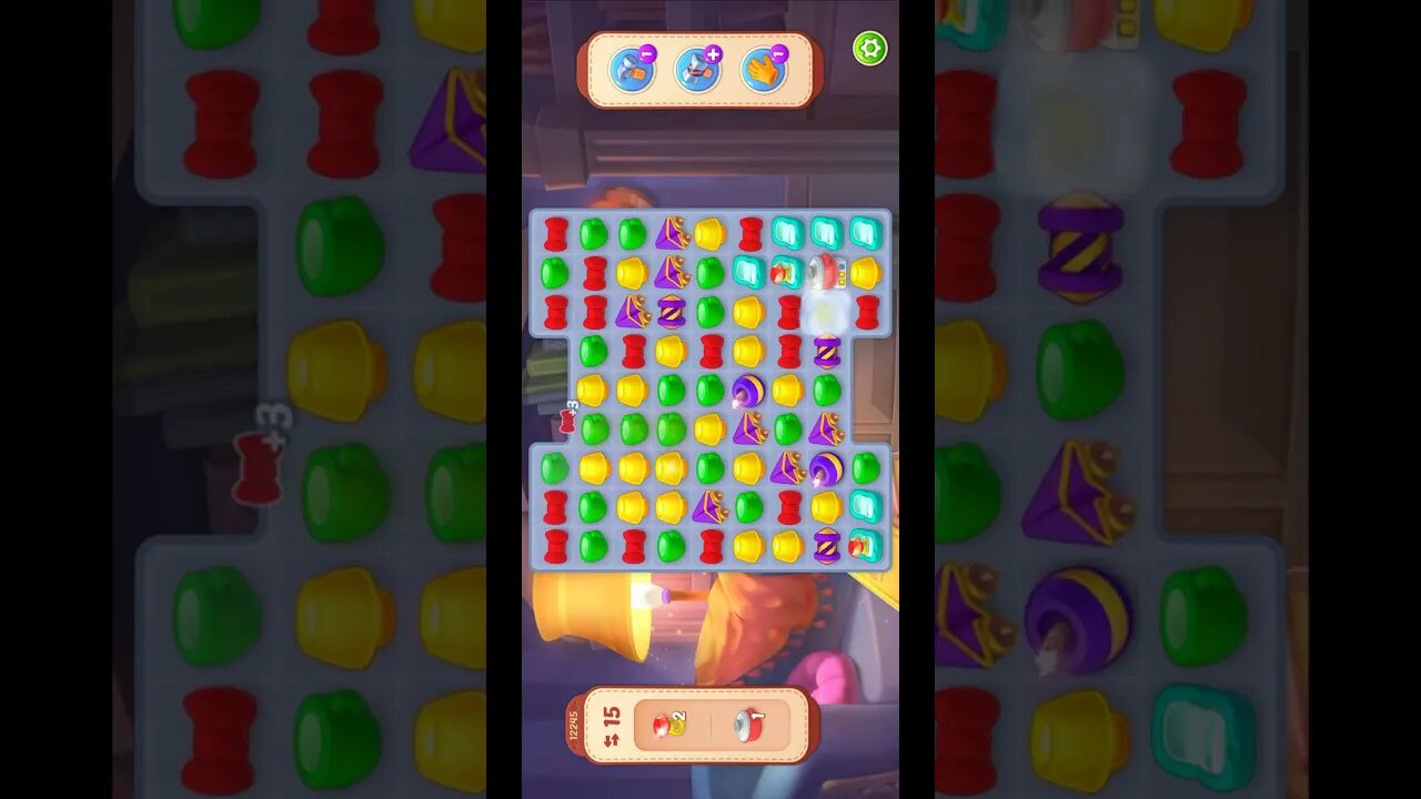 Shorts Playrix Homescapes Gameplay Walkthrough Level 12245