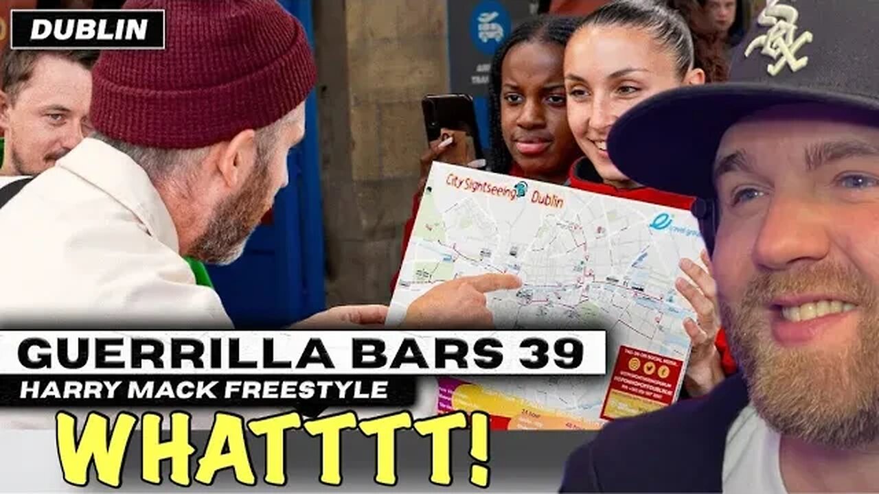 PUT HARRY ON THE TOP 10 LIST?! | Fire Raps In Ireland | Harry Mack Guerrilla Bars 39 Dublin