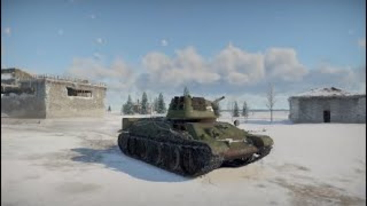 War Thunder: Make T-34 (1942) 76 mm F-34 cannon Great Again!