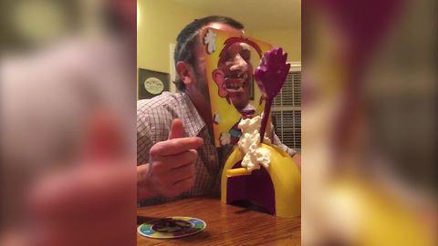 "Hilarious Pie In The Face Game"