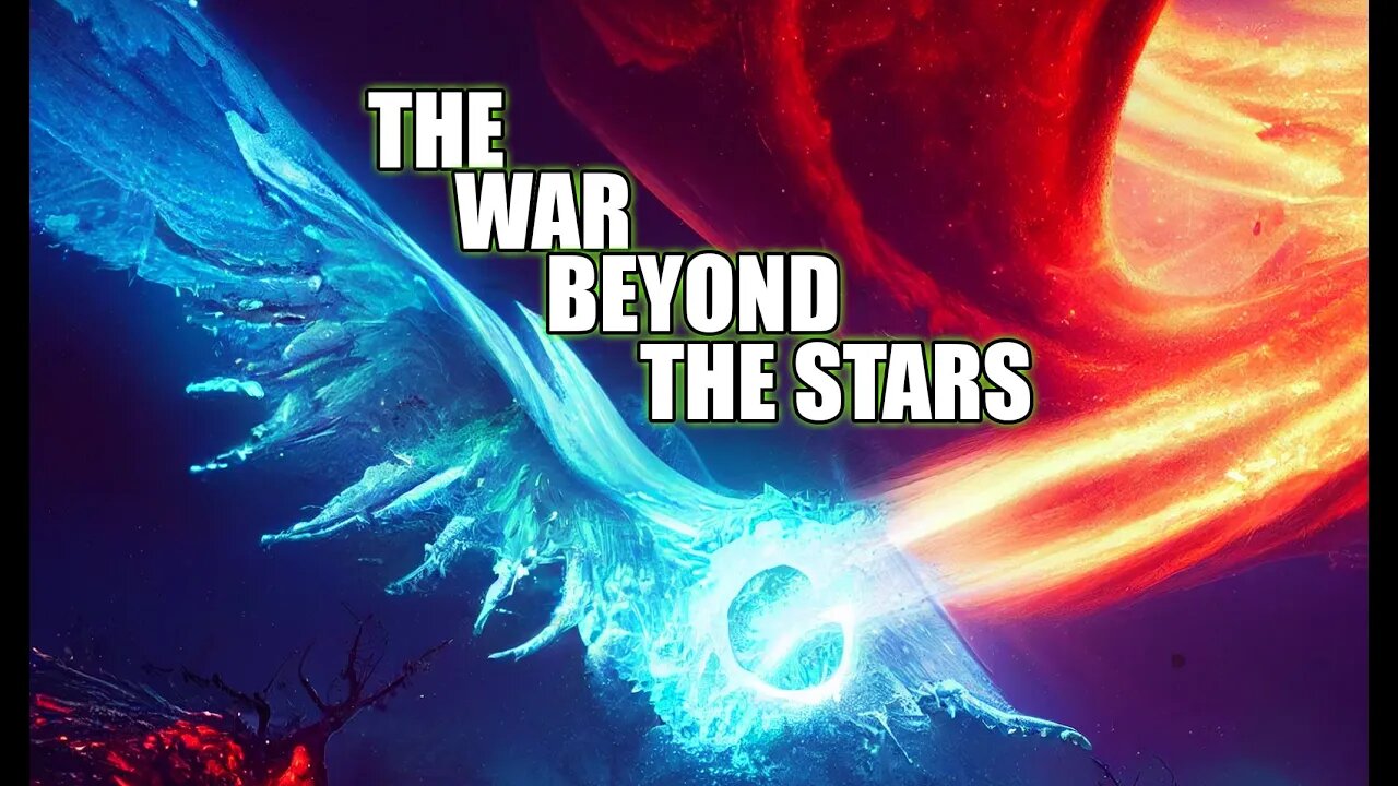 The War Beyond The Stars. A Cosmic Horror Story. Ai Art