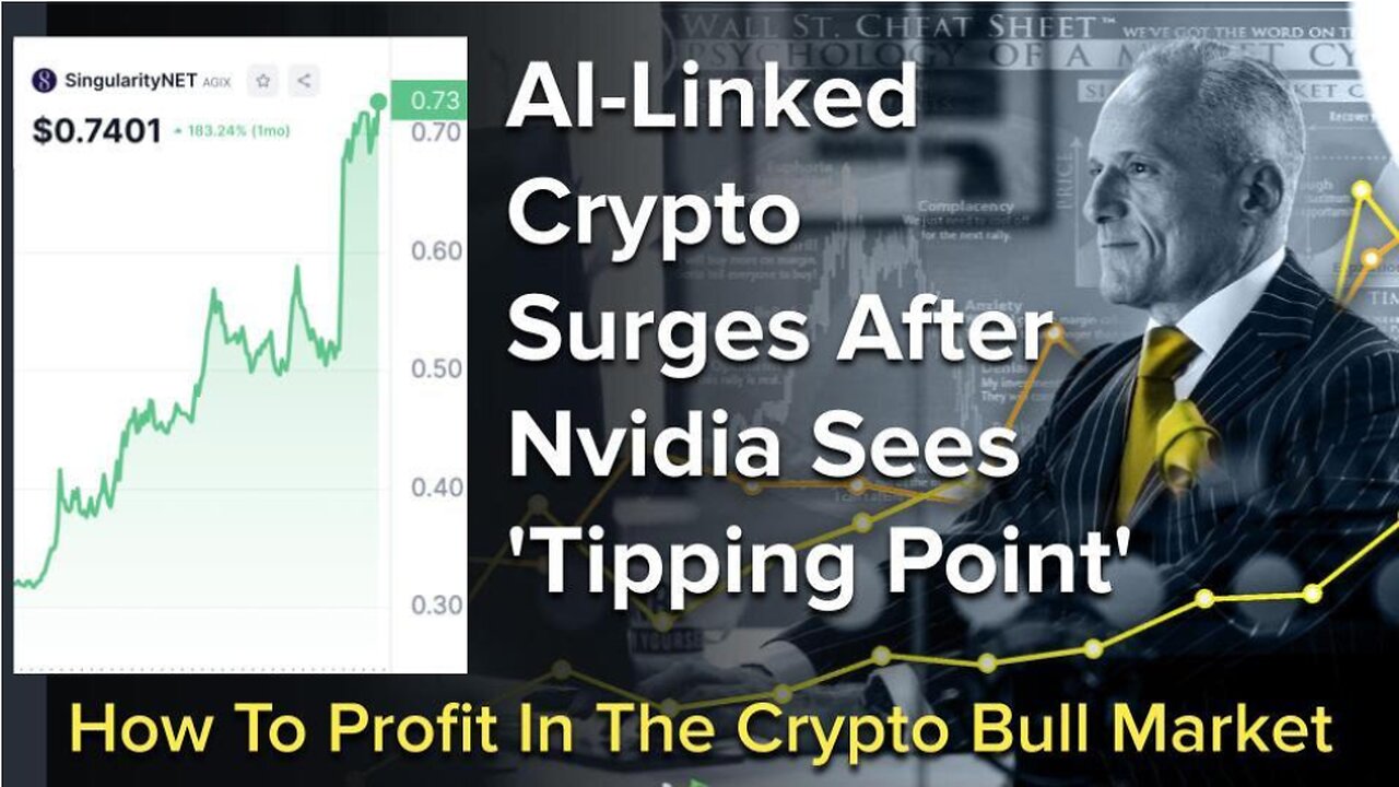 AI-Linked Crypto Surges After Nvidia Sees 'Tipping Point'