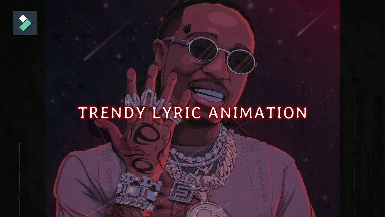 How To CREATE Trendy Lyric VIDEO In FILMORA 11