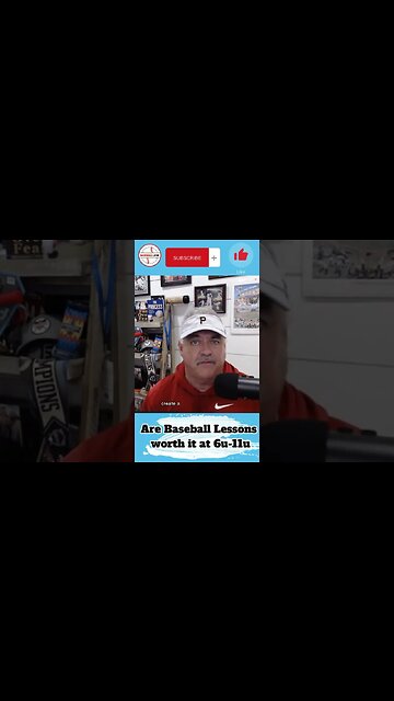 Travel Baseball- Baseball Lessons are WORTHLESS for 6u-11u! #shorts #baseball