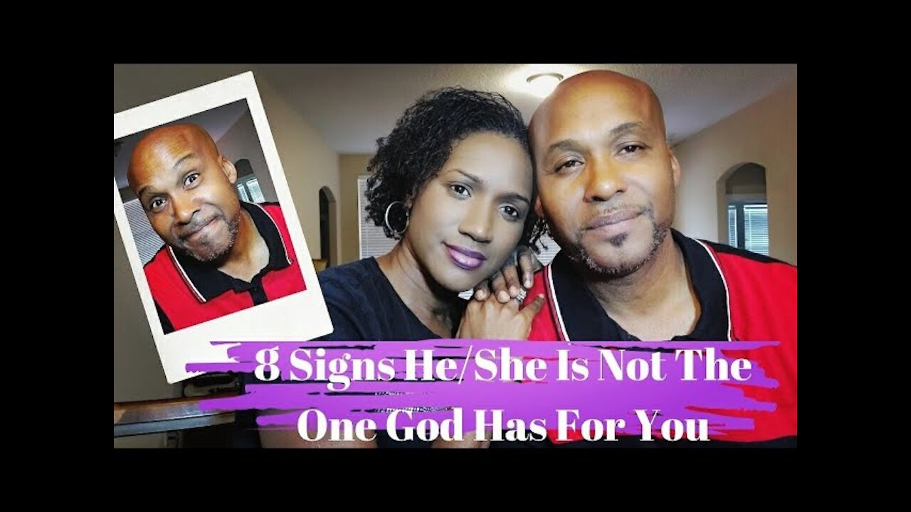 8 Red Flags | Signs He Is NOT The One God Has For You | God Did NOT Put Your Relationship Together