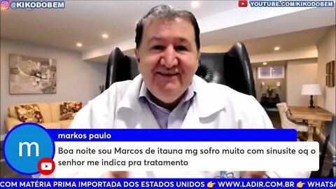 Lugol dose ideal + Curar sinusite com suplementos alimentares e produtos naturais. ZAP 15-99644-8181