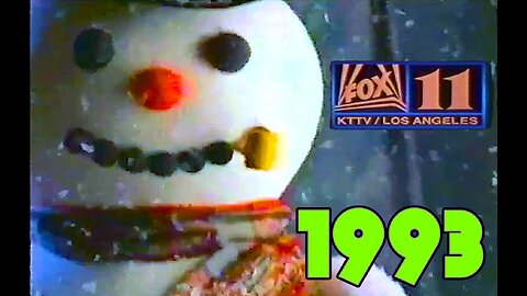 Nostalgic 90's Christmas Time Commercials from FOX (1993)