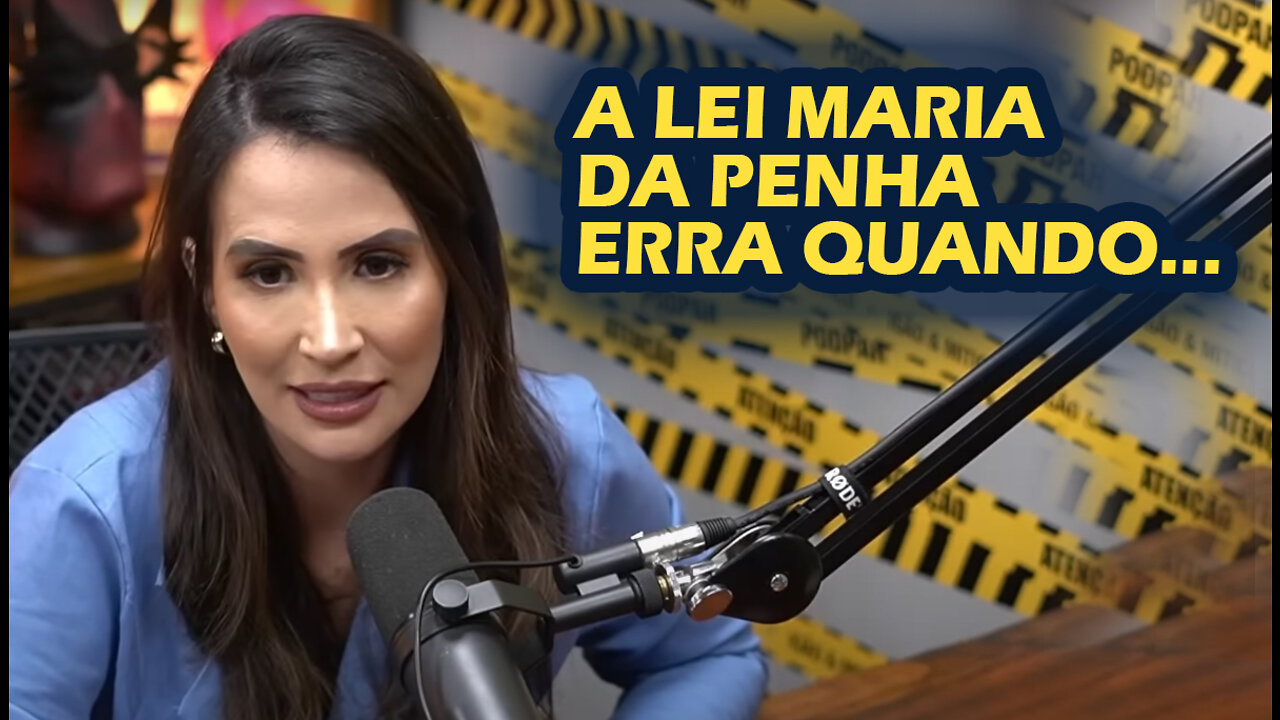 DELEGADA FALA SOBRE A LEI MARIA DA PENHA