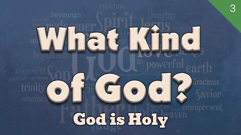 What Kind of God? #3 - God is Holy (Isaiah 6:1-8) | Dr. Kurt Bjorklund | August 19-20, 2023