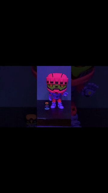 Black Light Sentinel and Wolverine Funko Pop!
