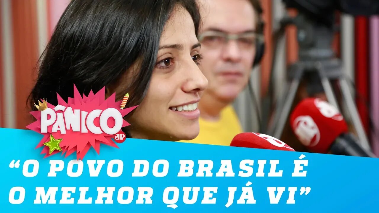 'O povo brasileiro é o melhor que já vi na vida', diz Maha Mamo