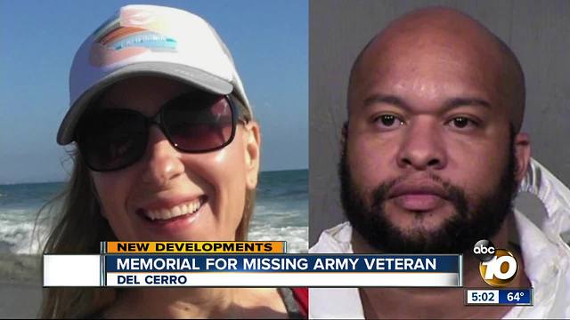 Memorial for missing San Diego Army veteran