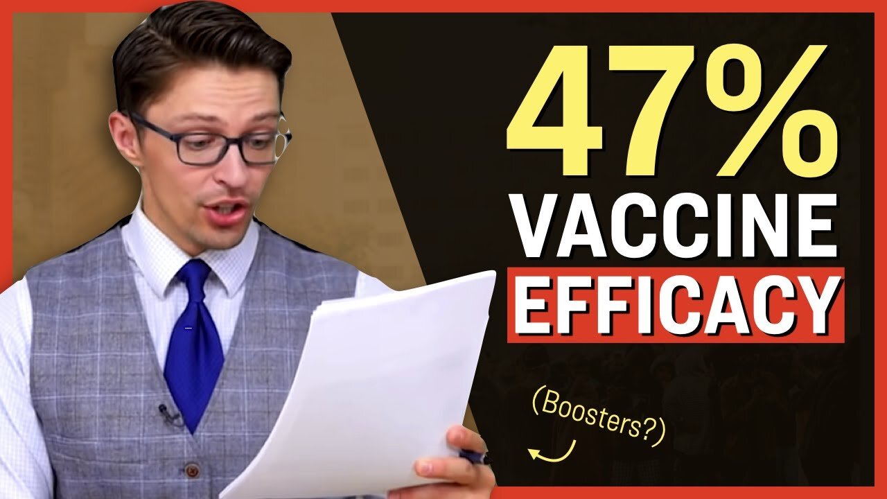 Pfizer Says Vaccine Efficacy Weakens Over Time, Cites Study Which Shows 47% After 5mo | Facts Matter