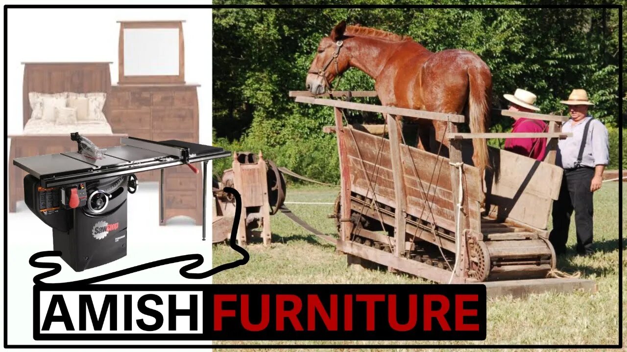 State of the Art AMISH Cabinet Shop Tour.