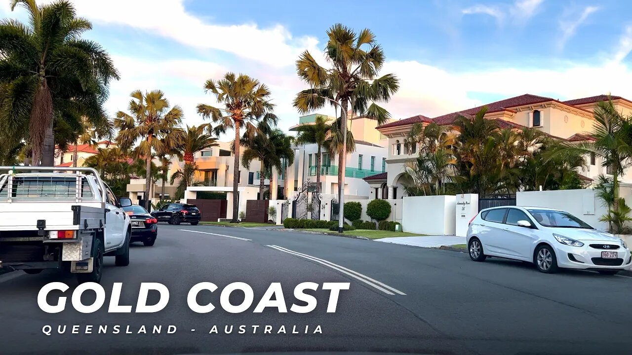 Australia Drive in 4K HDR Dolby Vision || THE GOLD COAST || QLD || Australia