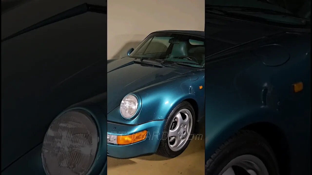 Porsche 911 Convertible Turbo Look 964 generation #porsche #911 #porsche911 #porsche964