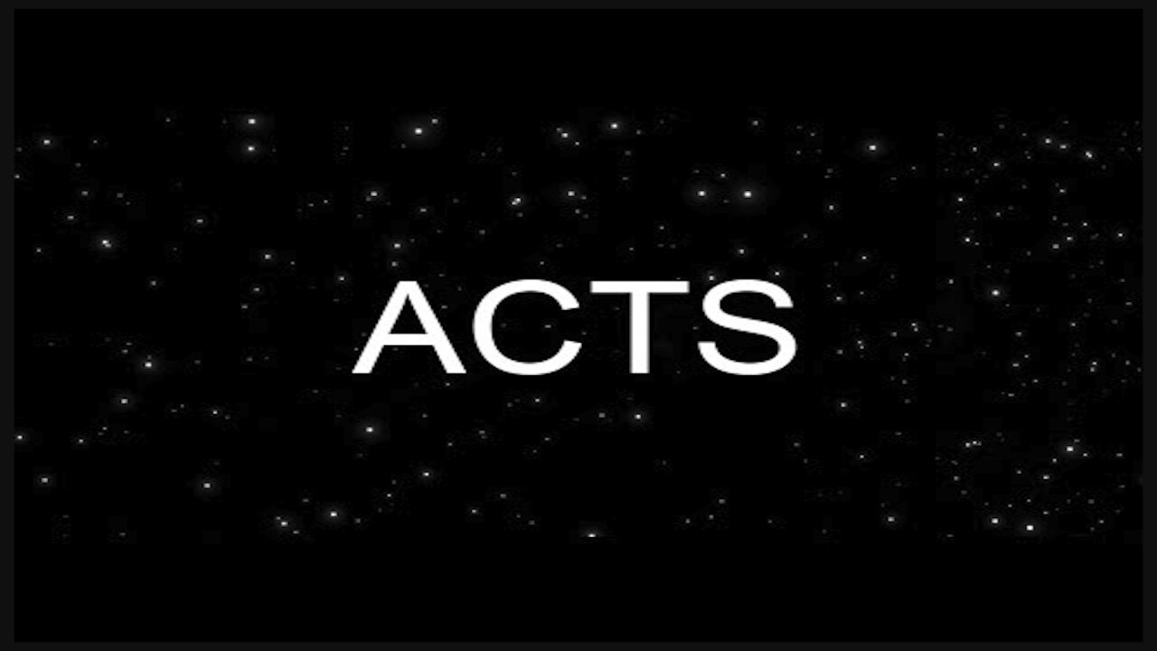 The Book of Acts Chapter 1