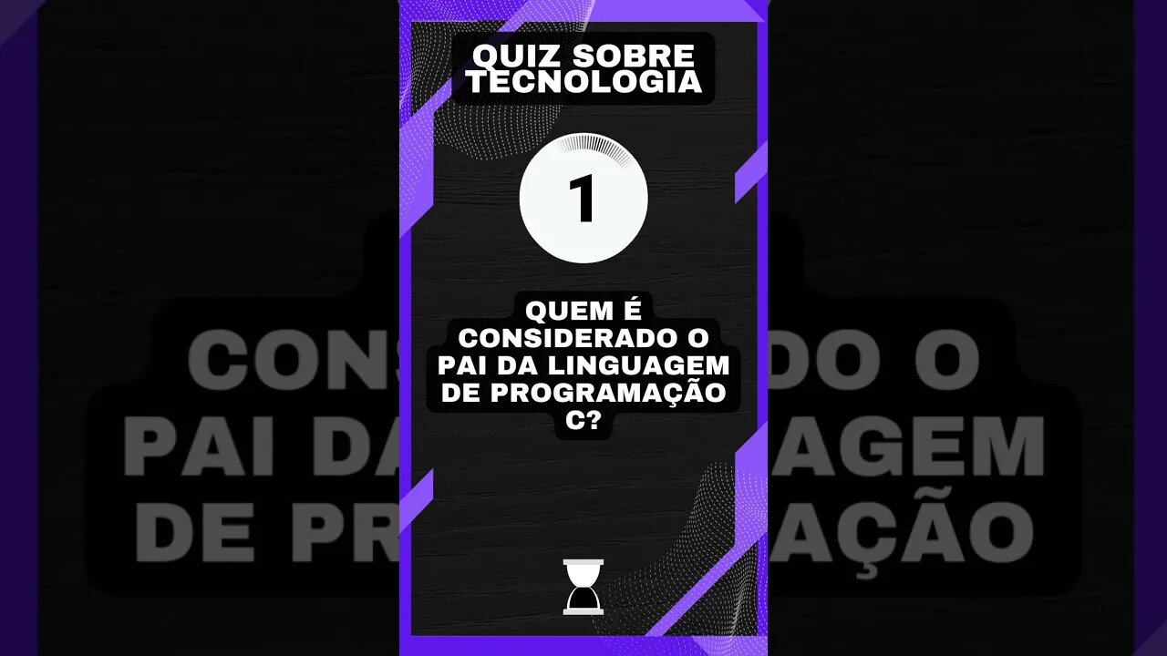 Quiz sobre tecnologia: O pai da linguagem de programação "C"