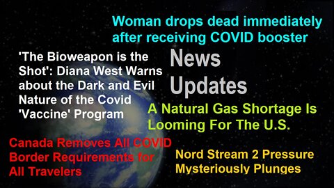 Woman drops dead immediately after receiving COVID booster & Other News